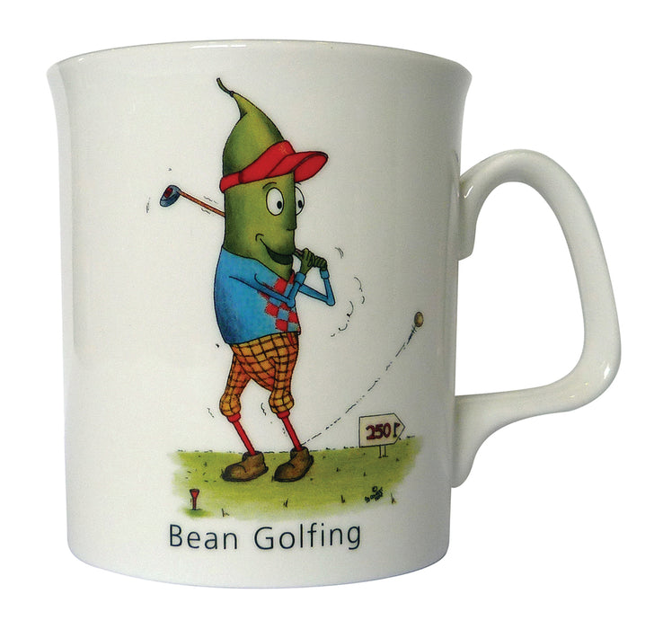 Bean Golfing Mug