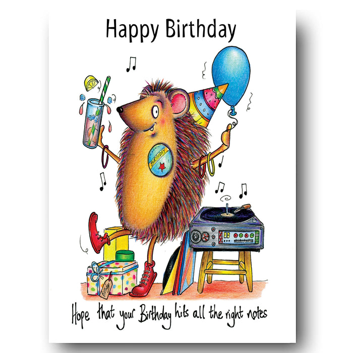 Right Notes Greeting Card