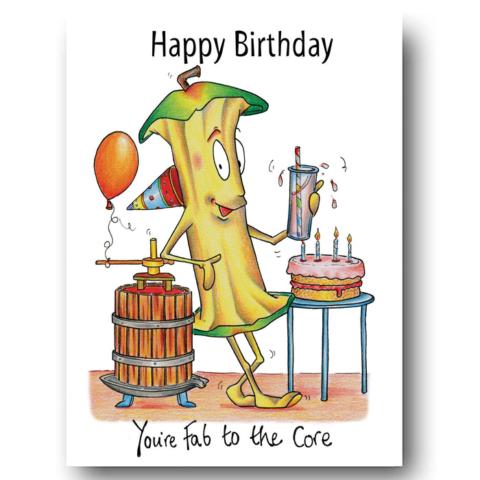 Fab to the core Greeting Card