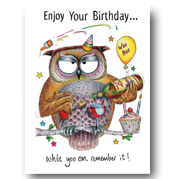 Enjoy Birthday Greeting Card