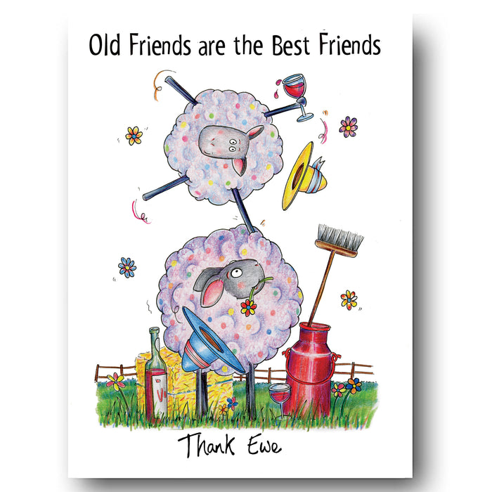Best Friends Greeting Card