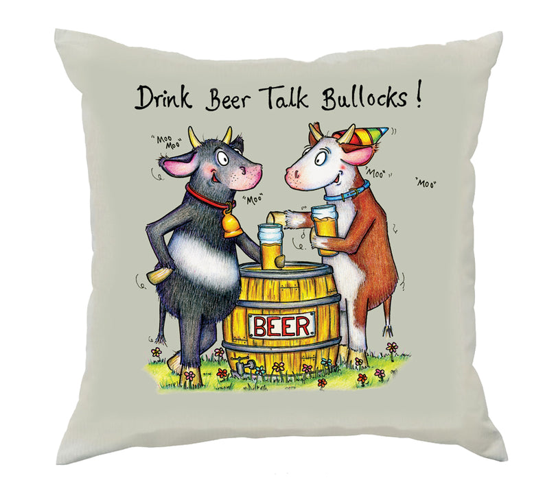 Talk Bullocks Cushion Large