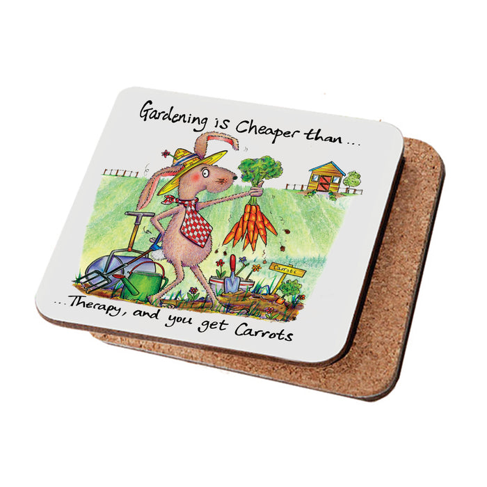 Cheaper Than Therapy Coaster