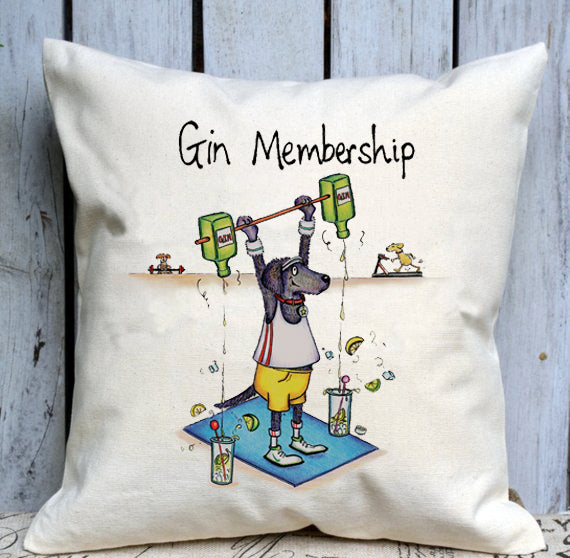 Gin Membership Cushion Large