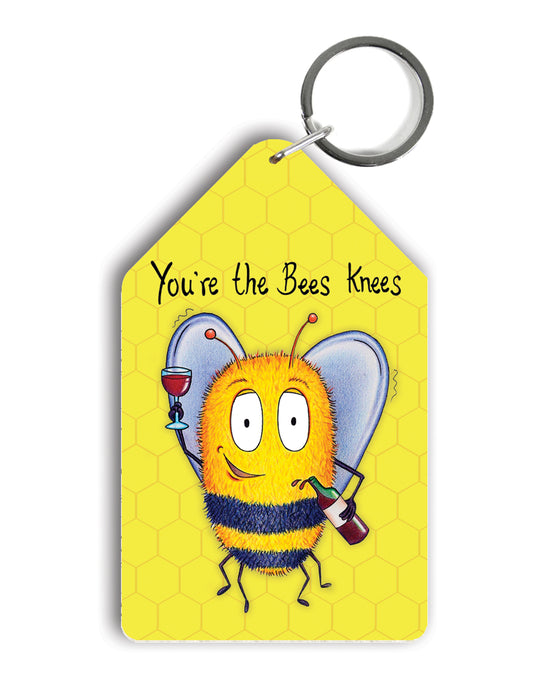 You're the Bee's Knees Keyring