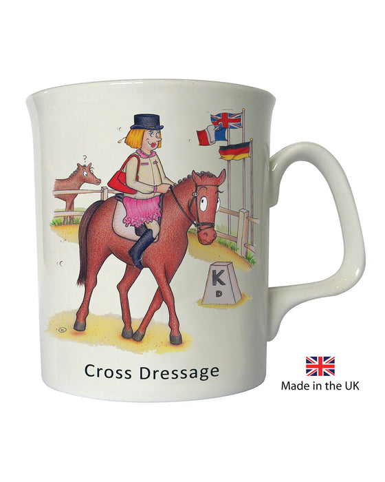 Cross Dressage Mug