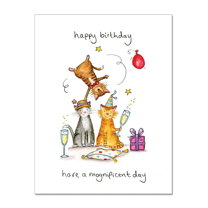 Mognificent Day Greeting Card