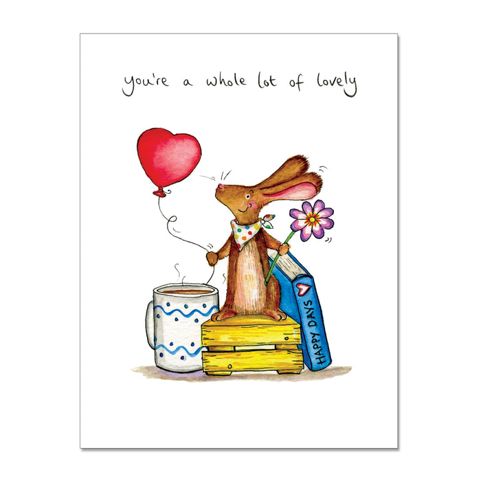 Whole Lot of Lovely Greeting Card