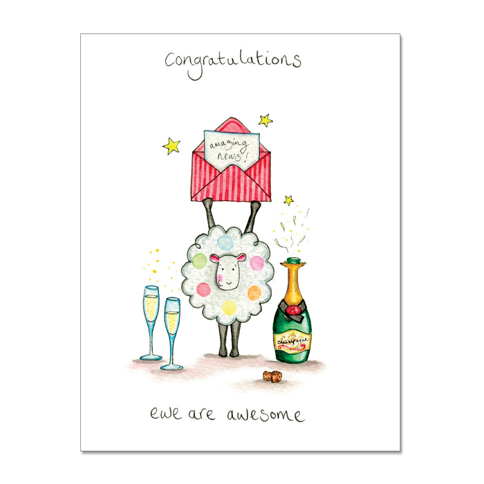 Ewe Awesome Greeting Card