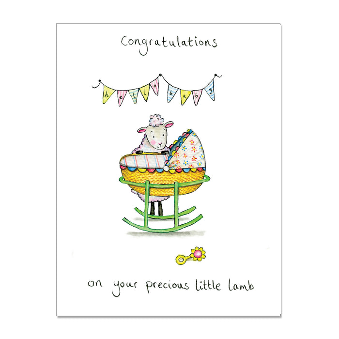 Little Lamb Greeting Card