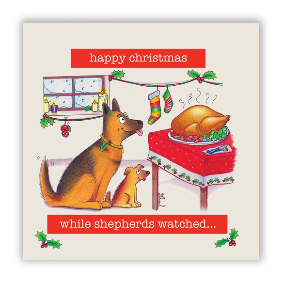 greeting,card,cards,happy,Christmas,winter,dogs,shepherds,food,family,winter,gift,present,home,UK