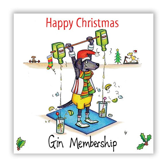 Gin Membership Christmas Card