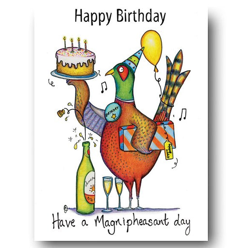 greeting,card,greetings,cards,happy,birthday,pheasant,animal,colour,fun,gift,notes,friend,UK,humour