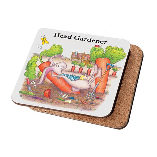 coaster,coasters,head,gardener,garden,gardening,cup,cups,tea,home,gift,barn,kitchen,compost,heap,uk