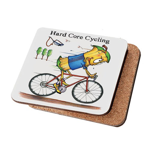 coaster,coasters,hard,core,hardcore,cycle,cycling,bicycle,green,sport,exercise,design,home,gift,barn,matt,kitchen,cup,cups,tea,giggle,compost,heap