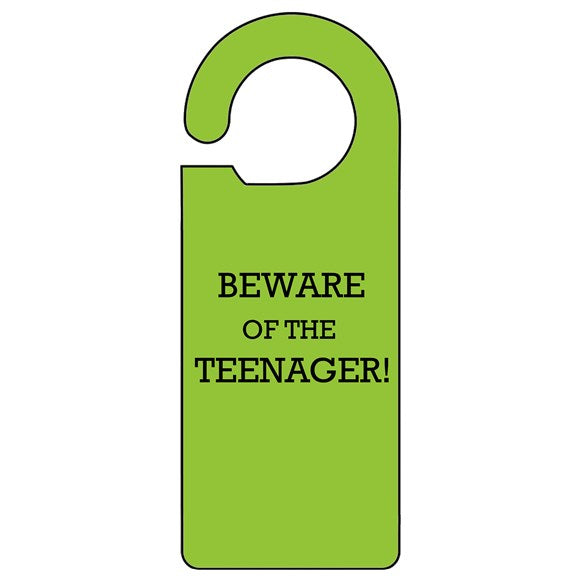 Teenager Door Hanger