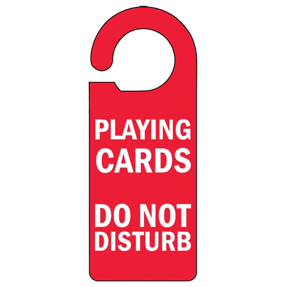 Playing Cards Door Hanger