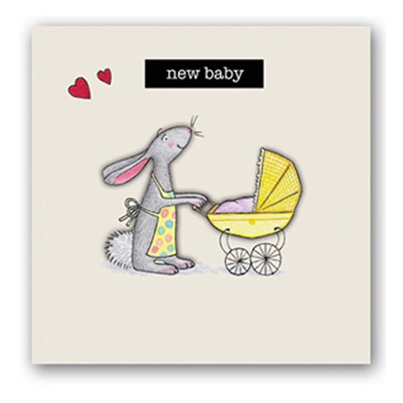 New Baby Embellishment Card
