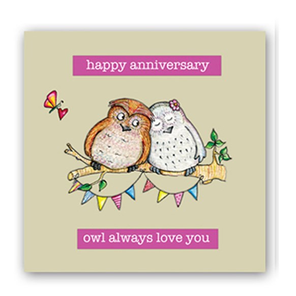 Owl Love You Embellishment Card