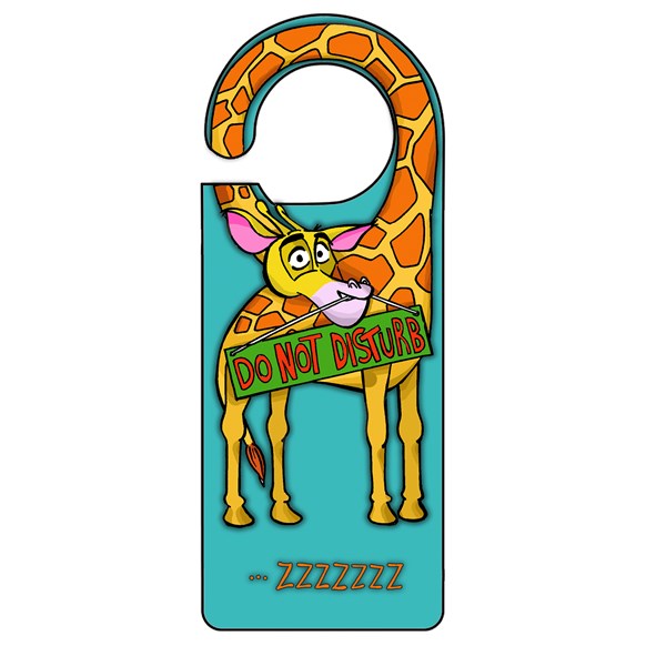 Giraffe Door Hanger