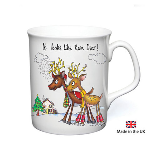 mug,mugs,cup,cups,rain,dear,Christmas,gift,gifts,present,animal,hand,drawn,design,compost,heap,home
