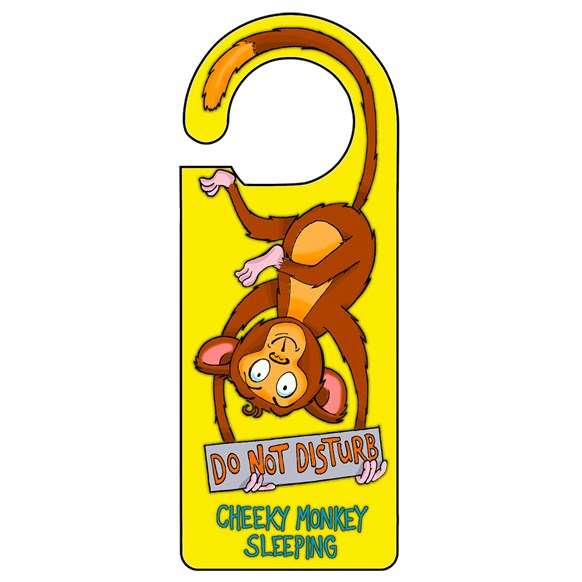 Monkey Door Hanger