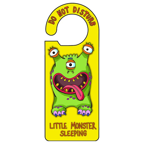 Little Monster Door Hanger