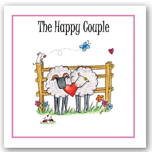 greeting,card,cards,occasions,happy,couple,sheep,sheeps,love,celebration,colourful,glitter,UK,gift