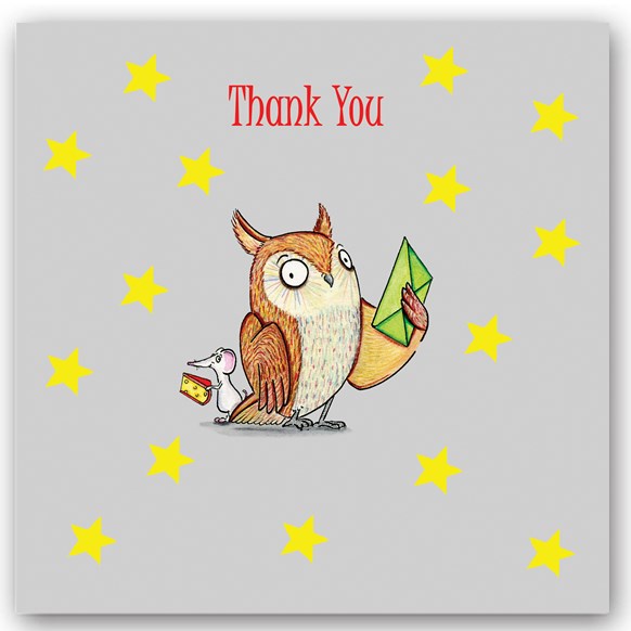 Thank you Owl Occasions Card