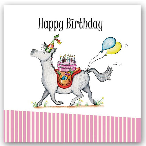 greeting,card,cards,occasions,happy,birthday,pony,fun,friend,gift,colourful,glitter,home,UK,England