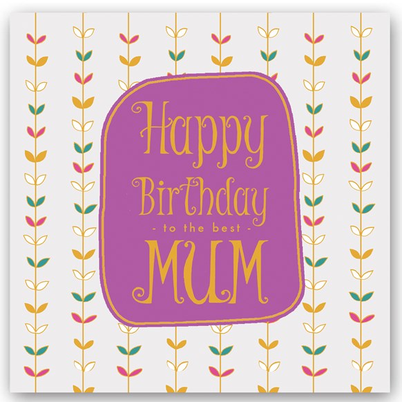 greeting,card,cards,happy,birthday,mum,foiling,family,colourful,occasions,notes,UK,England,gift,home
