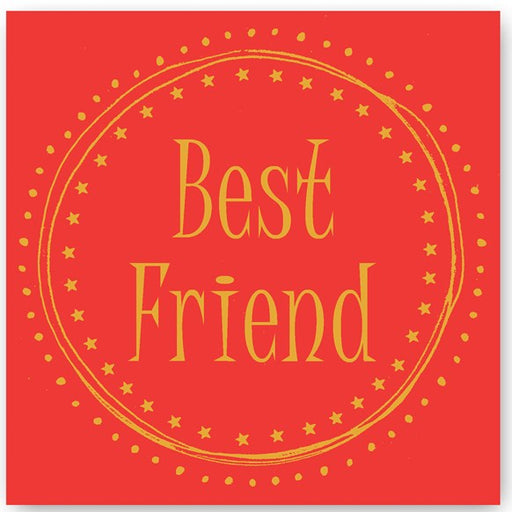 best,friend,card,red,foiling,occasions,gift,happy,note,glitter,friends,home,UK,England