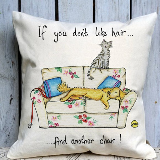 cushion,cushions,large,chair,dog,cat,animals,home,gift,present,cockadoodle,colour,fun,humour,UK