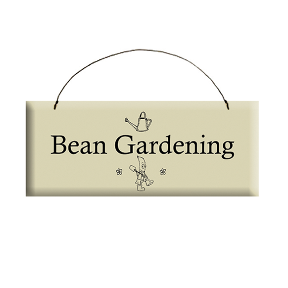 Bean Gardening Sign — The Gift Barn