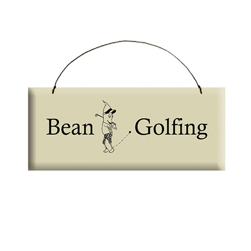 bean,beans,golf,golfing,wood,wooden,sign,signs,compost,heap,gift,house