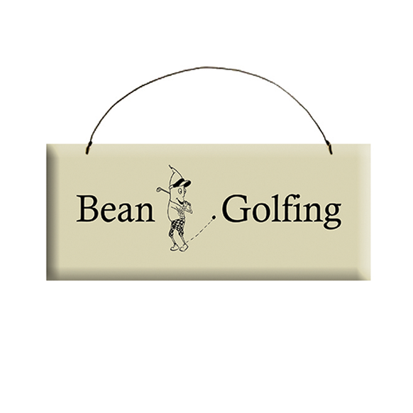 bean,beans,golf,golfing,wood,wooden,sign,signs,compost,heap,gift,house