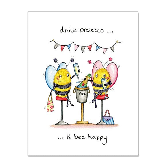 Drink Prosecco Greeting Card
