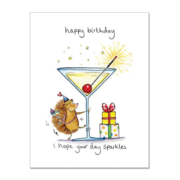 Day Sparkles Greeting Card
